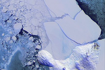 Breakup of the World's Largest Iceberg