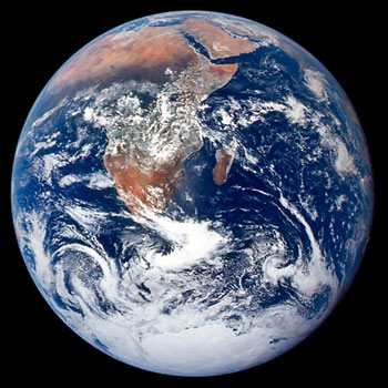 Photograph of the Earth from Apollo 17