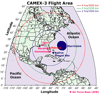 CAMEX Flight Area