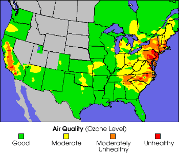 Map of Air
Quality