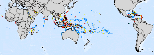 Reef Risk Map