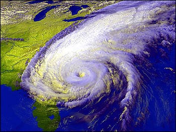 Hurricane Floyd from Space