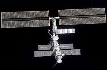Space Station in April 2002