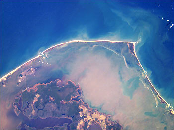 Astronaut photo of North Carolina's Outer Banks