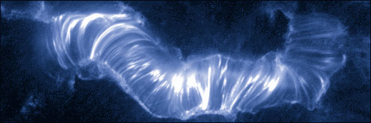 Image of the Flare from TRACE