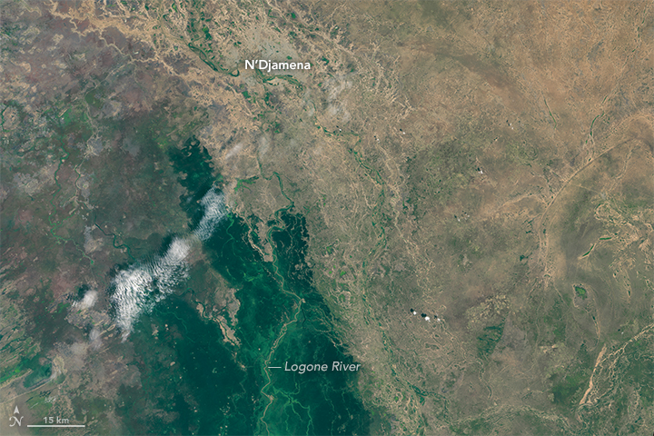 Soil moisture is particularly important in certain transition zones, like the African Sahel pictured here.