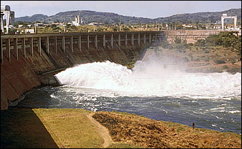 Photograph of Nalubaale Dam, Uganda