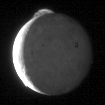 Animation of Volcanic Plume Erupting on Io