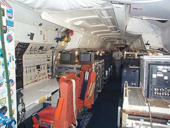 DC-8 interior
