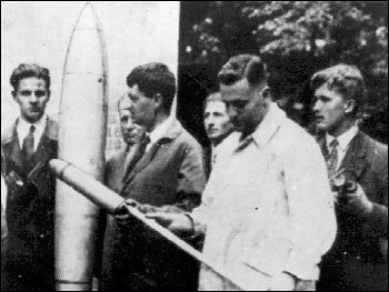 Von Braun in the
1930s