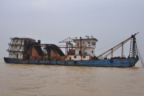 what is sand dredging