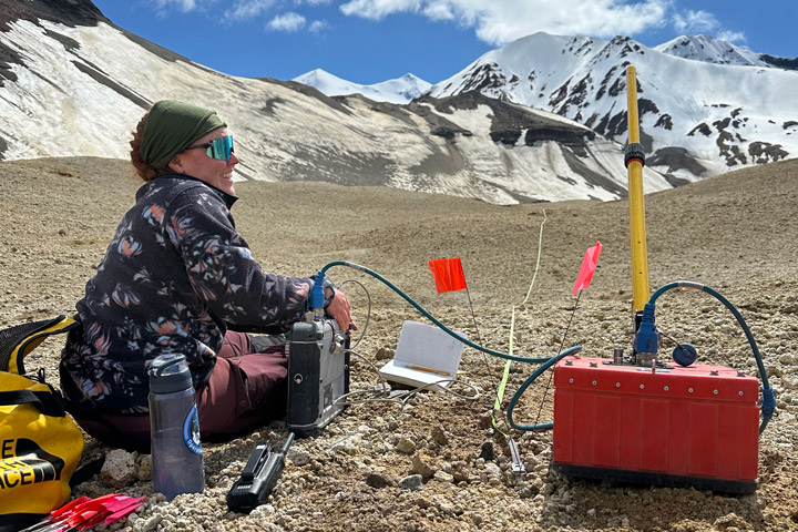 Under the Ash: Glacier Science at a Volcano