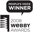 Webby Awards People's Voice Winner (2008)